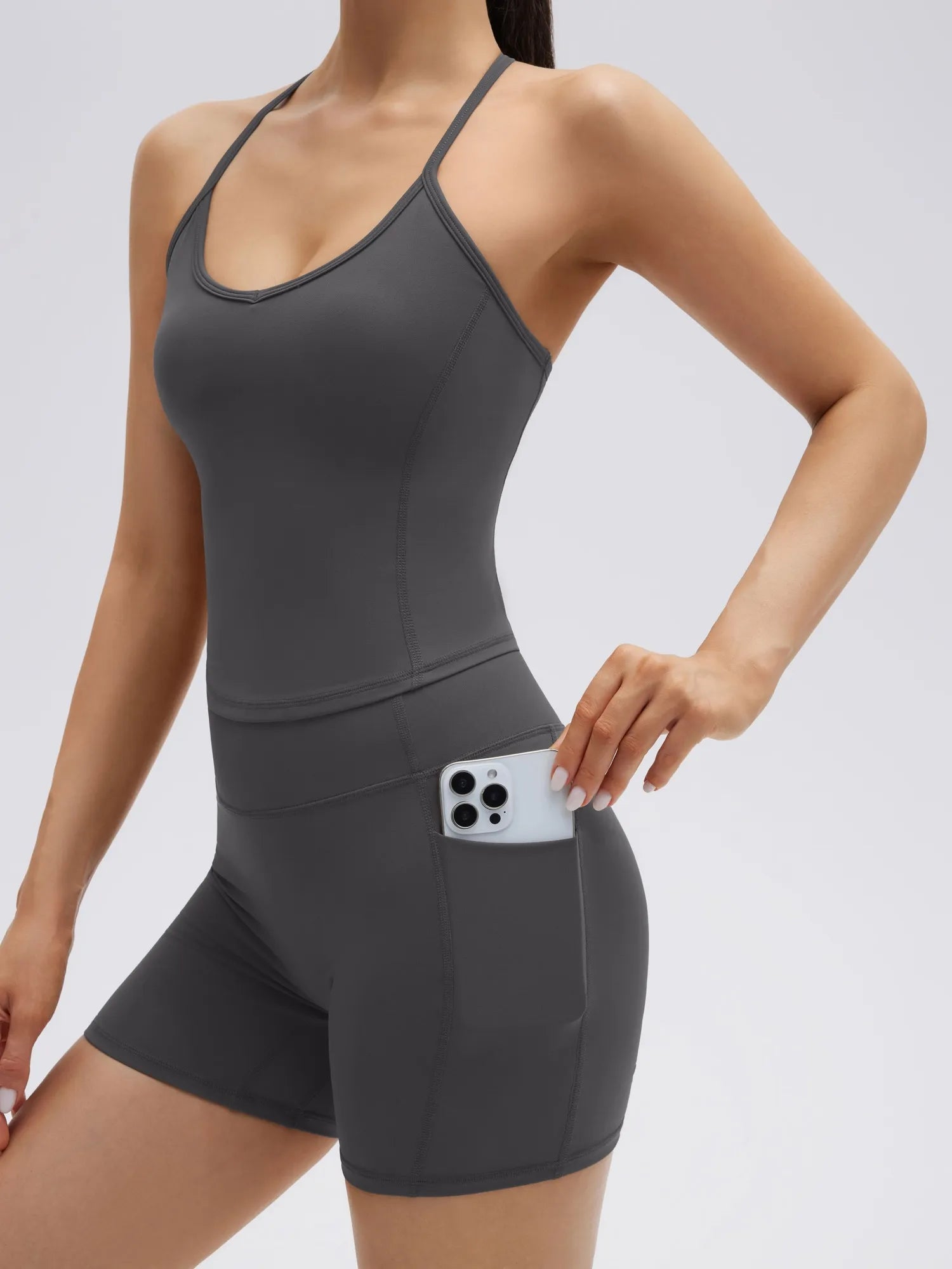 SUUKSESS Women Sexy Workout Sets Padded Sports Bra High Waisted Shorts Outfits-SUUKSESS-SUUKSESS