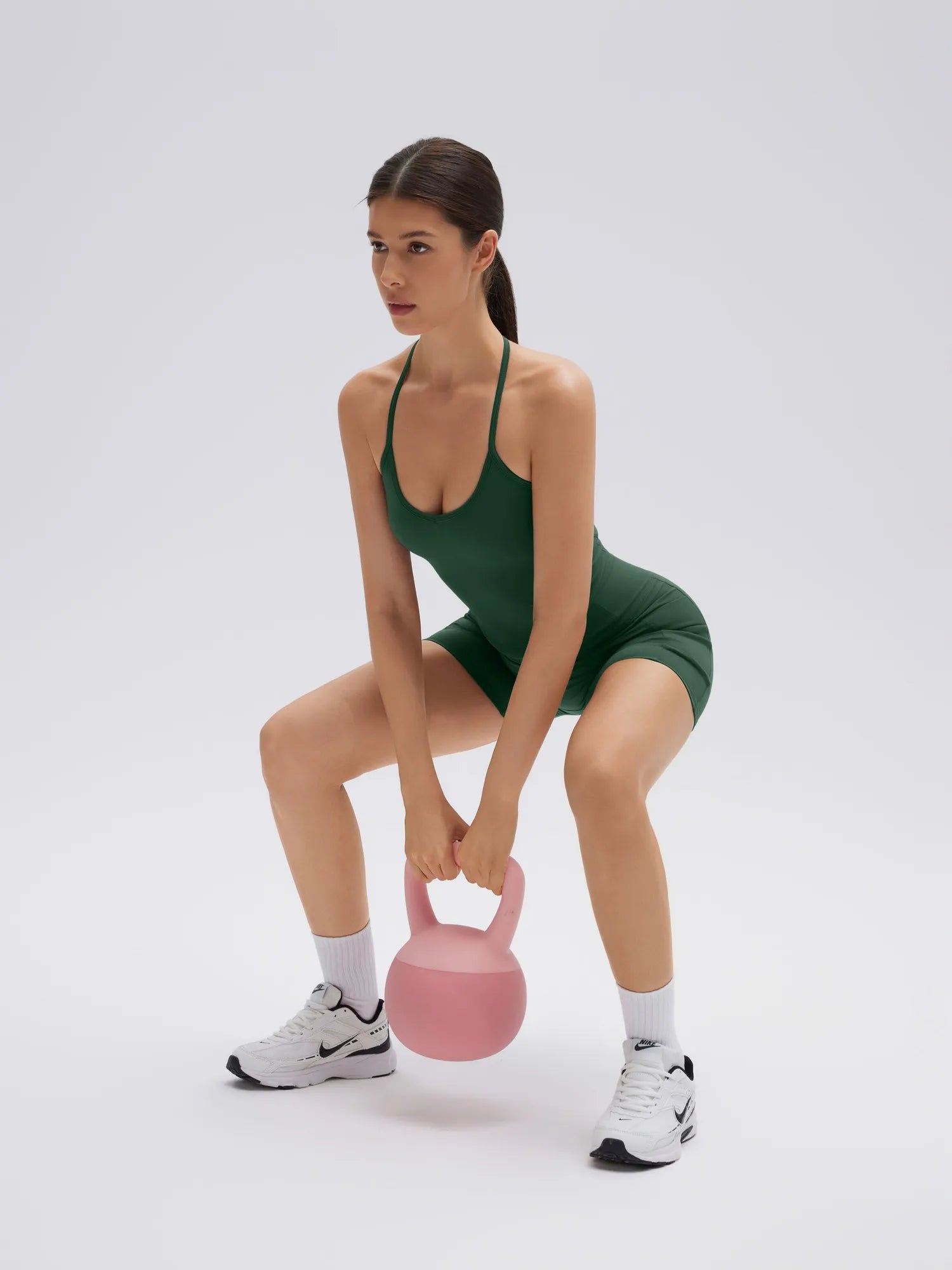 SUUKSESS Women Sexy Workout Sets Padded Sports Bra High Waisted Shorts Outfits-SUUKSESS-SUUKSESS