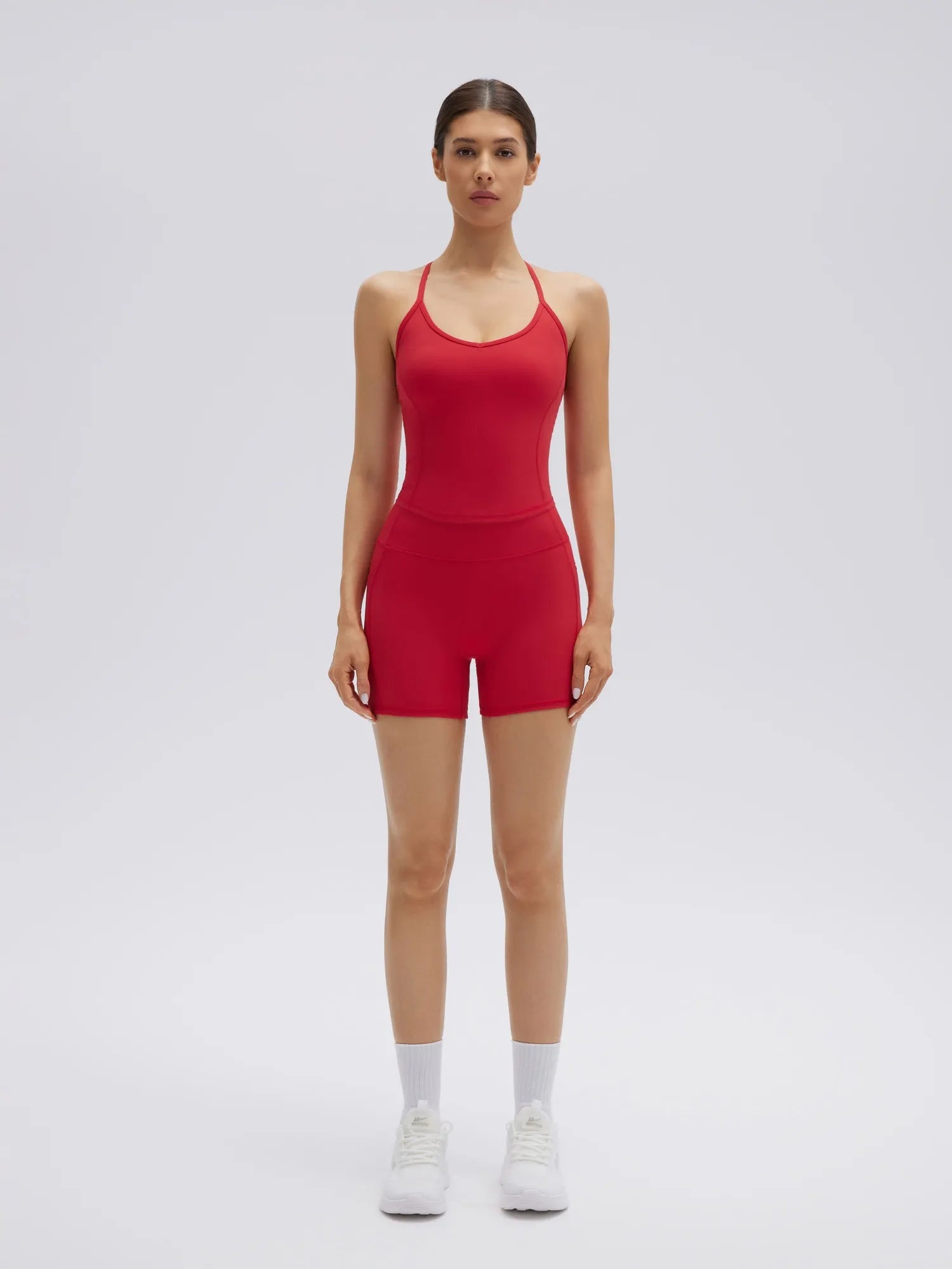 SUUKSESS Women Sexy Workout Sets Padded Sports Bra High Waisted Shorts Outfits-SUUKSESS-SUUKSESS