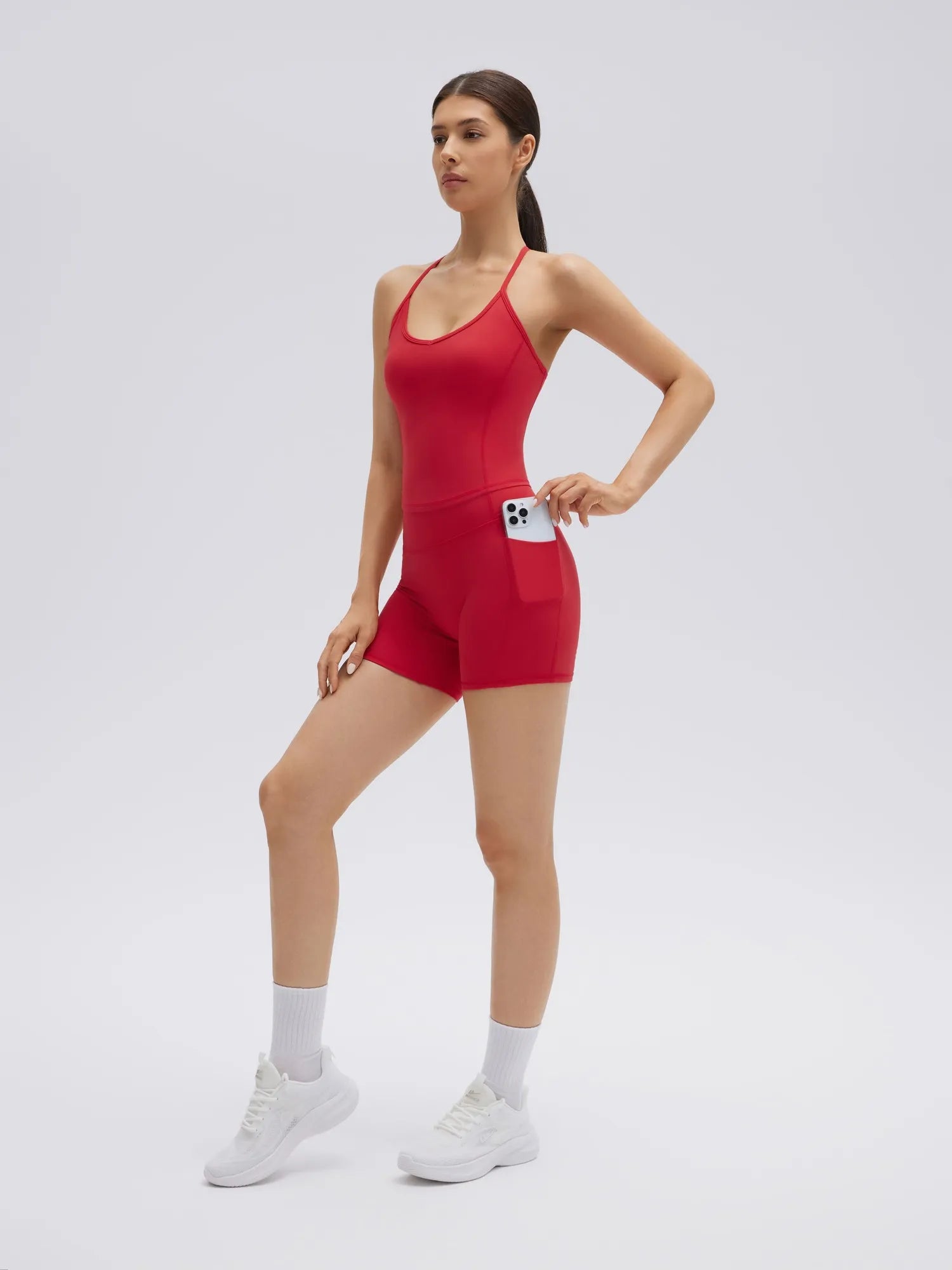 SUUKSESS Women Sexy Workout Sets Padded Sports Bra High Waisted Shorts Outfits-SUUKSESS-SUUKSESS