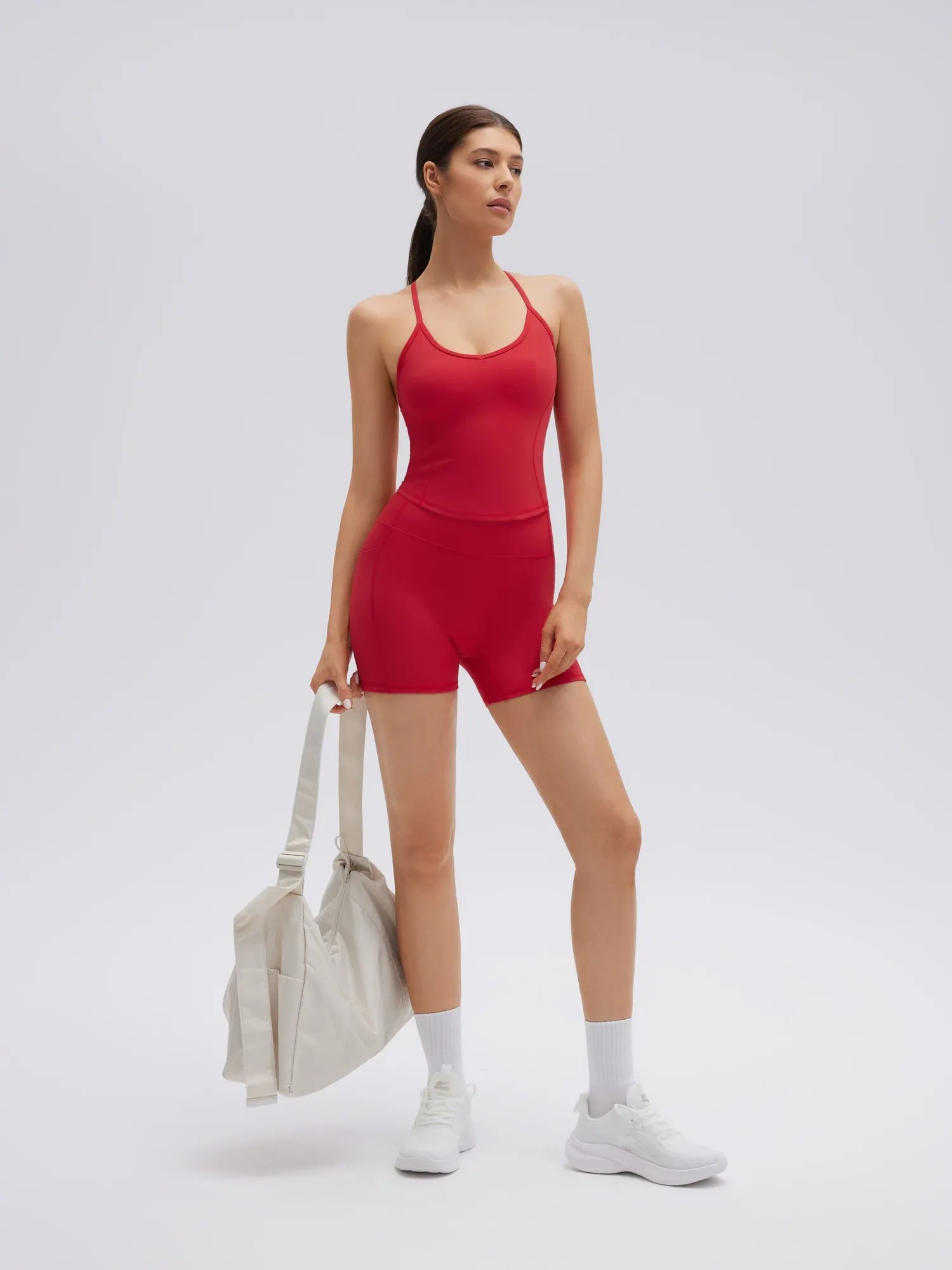 SUUKSESS Women Sexy Workout Sets Padded Sports Bra High Waisted Shorts Outfits-SUUKSESS-SUUKSESS