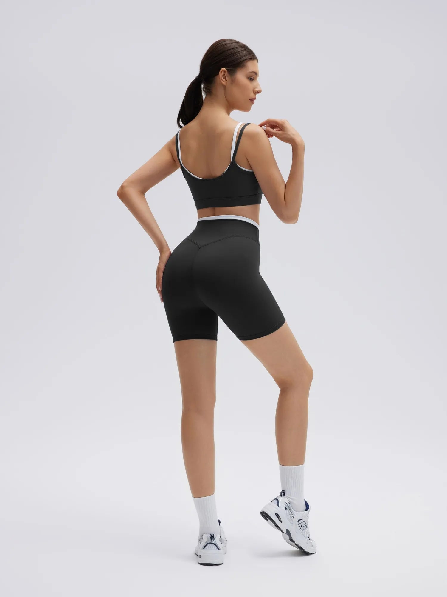 Spaghetti Straps Camis 2 Pieces Workout Sets-SUUKSESS-SUUKSESS