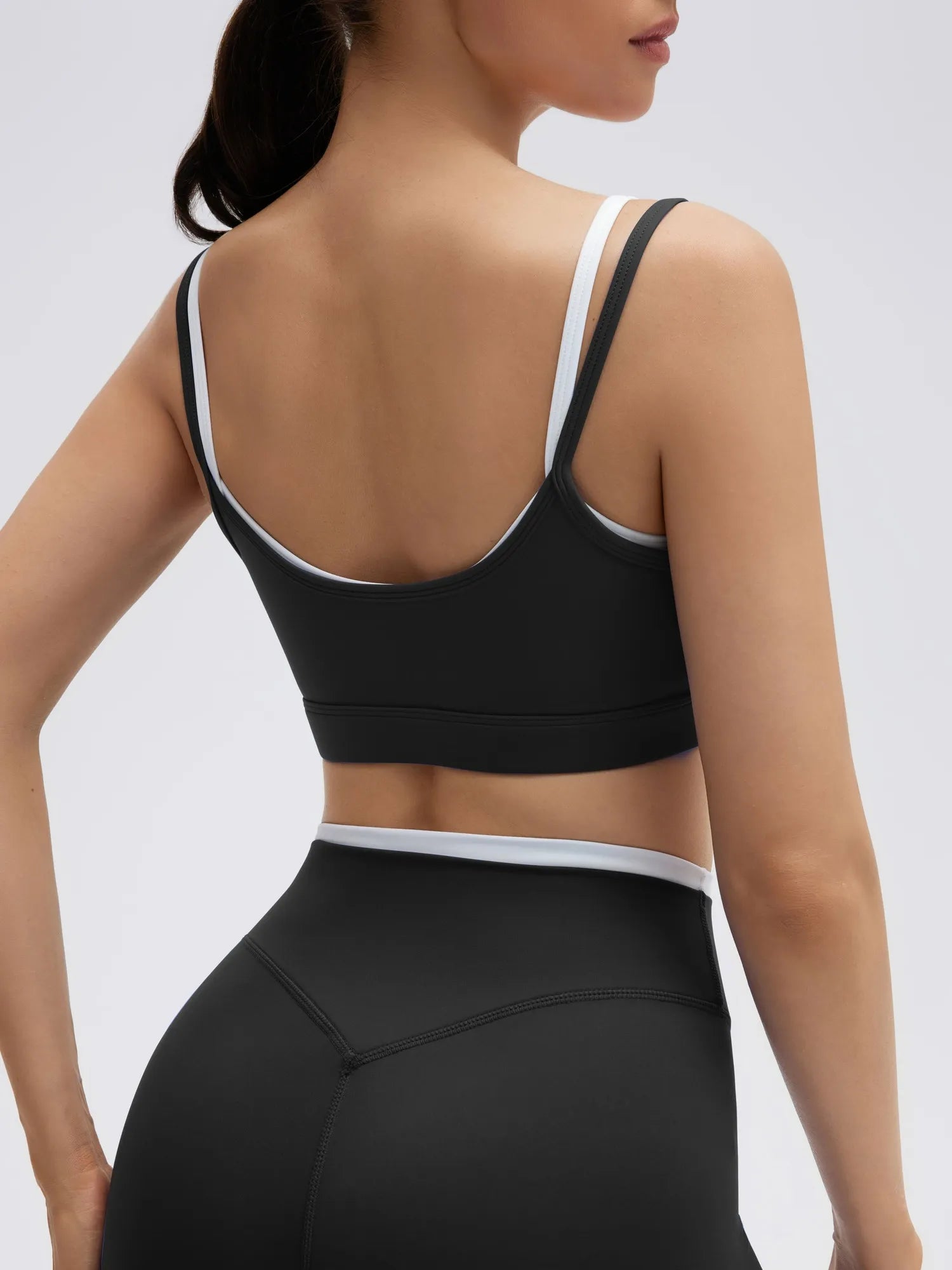 Spaghetti Straps Camis 2 Pieces Workout Sets-SUUKSESS-SUUKSESS