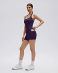 Halter Neck High Waisted Workout Sets