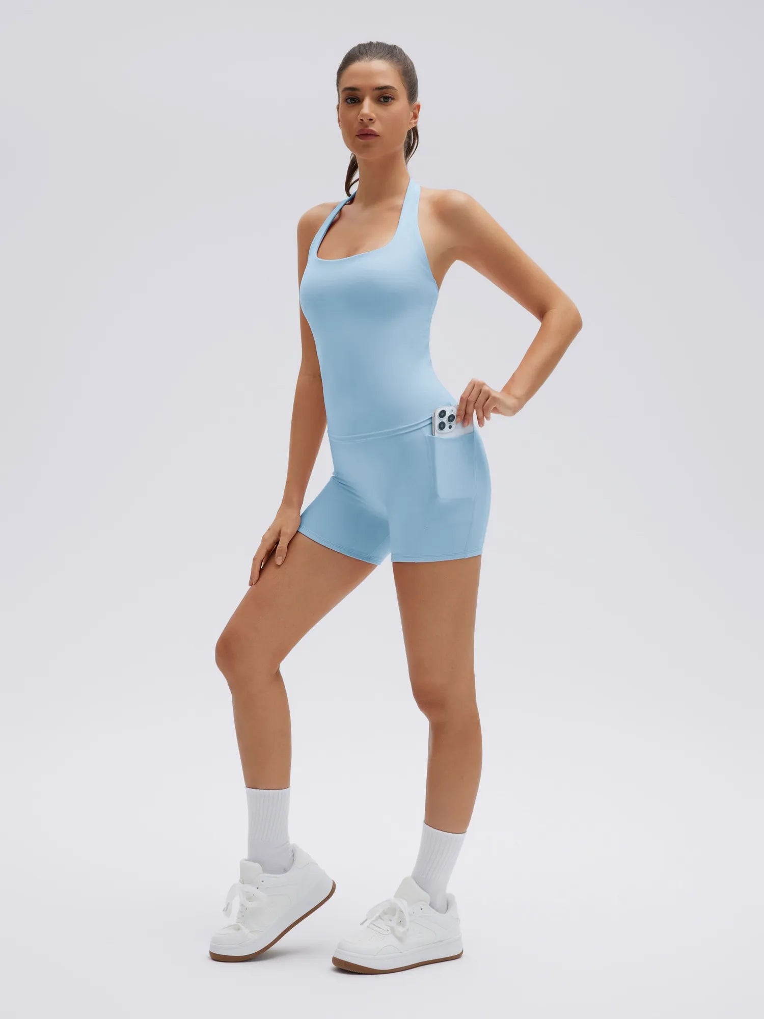 Halter Neck High Waisted Workout Sets