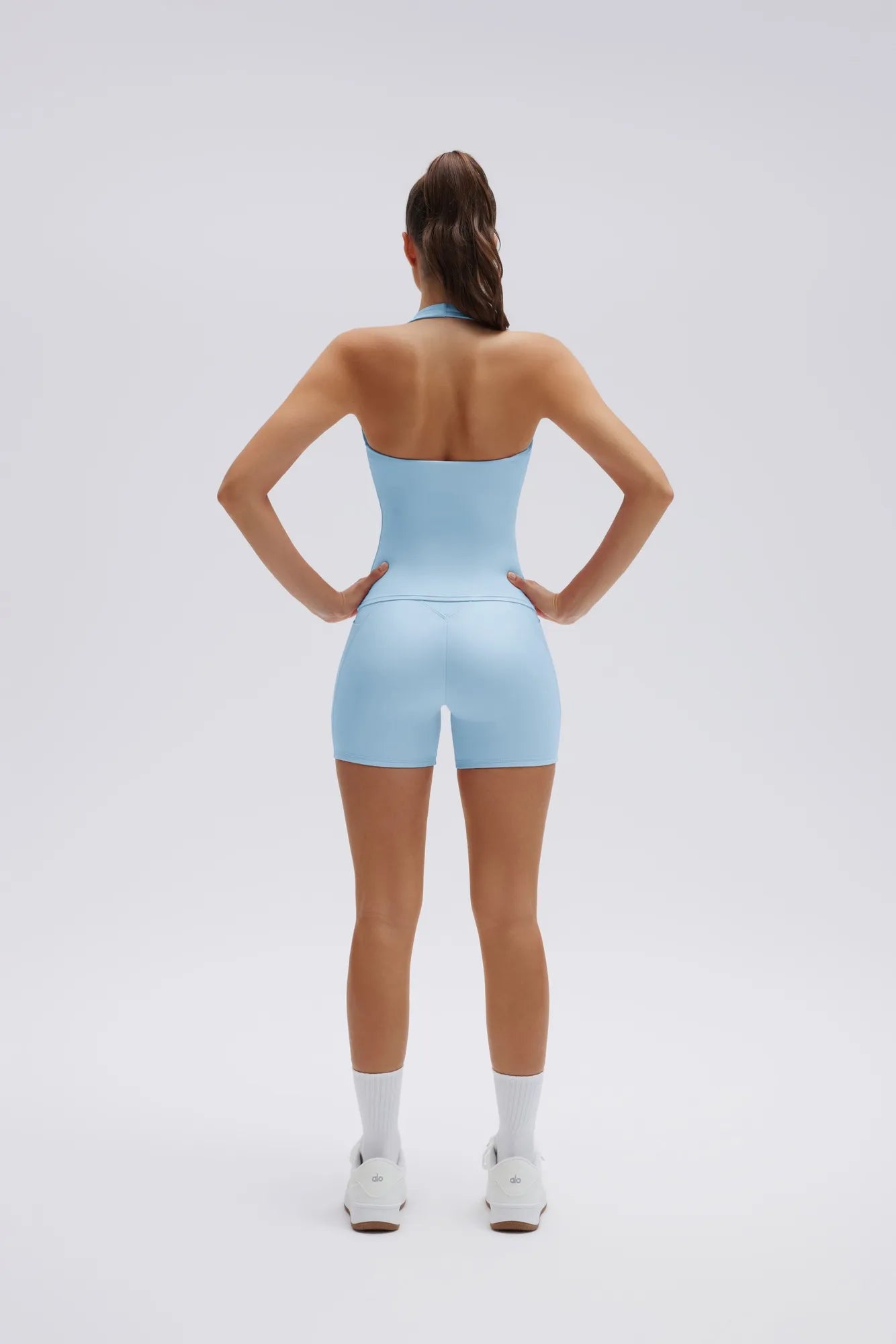 Halter Neck High Waisted Workout Sets