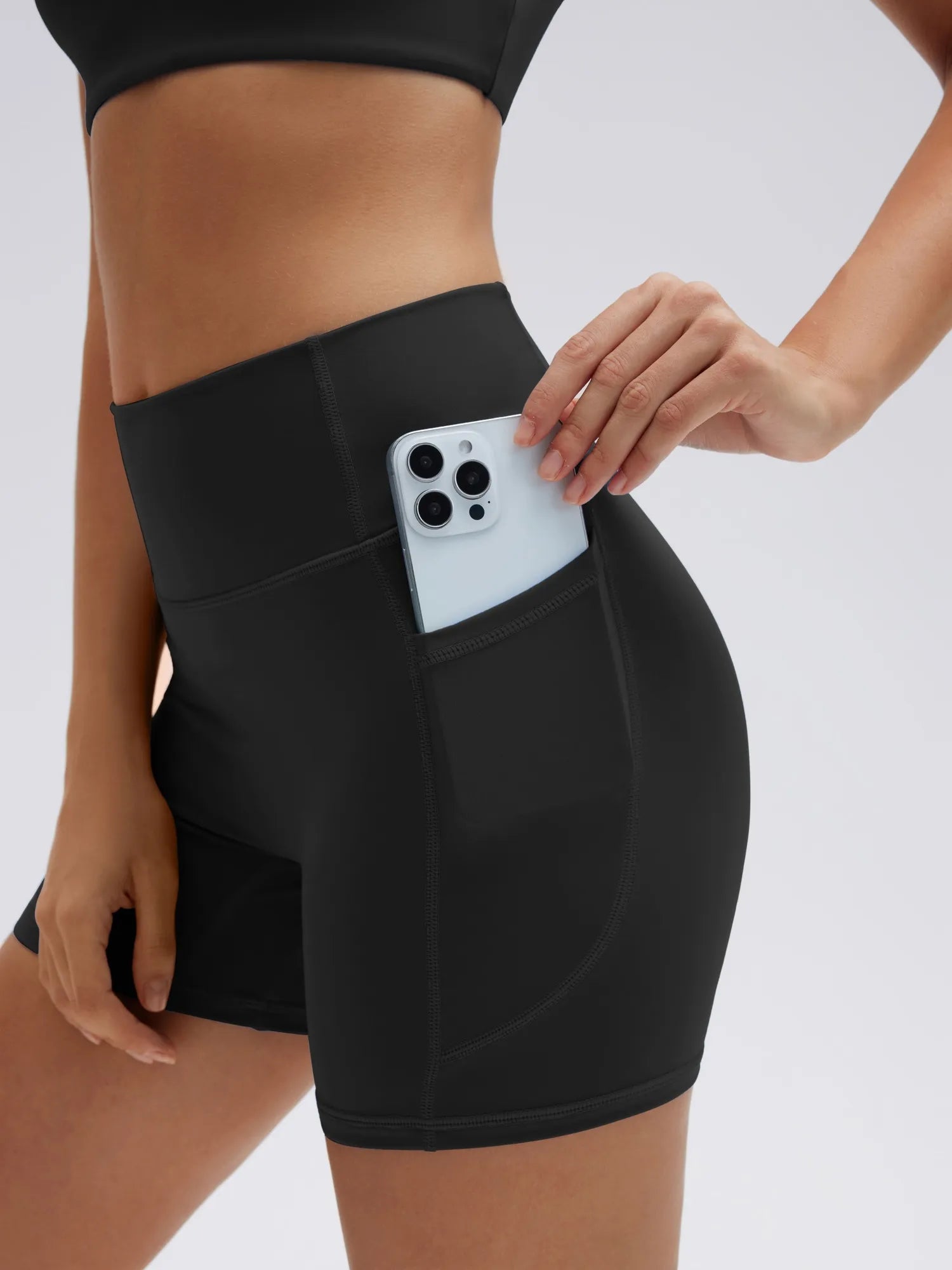 Halter Criss Cross Crop Tops 2 Piece Workout Sets