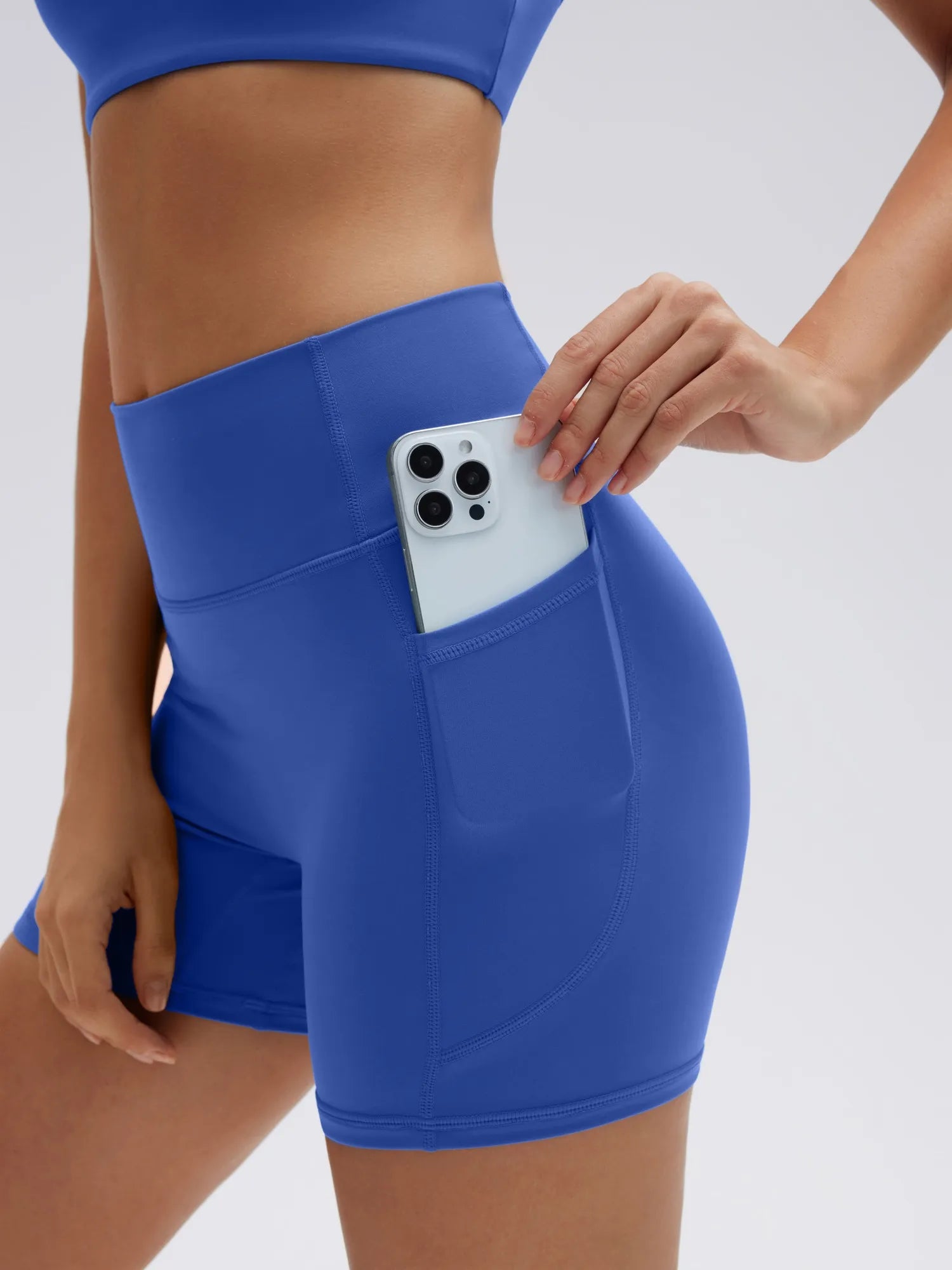 Halter Criss Cross Crop Tops 2 Piece Workout Sets