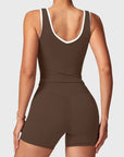Waisted Tummy Control 2 Piece Workout Sets