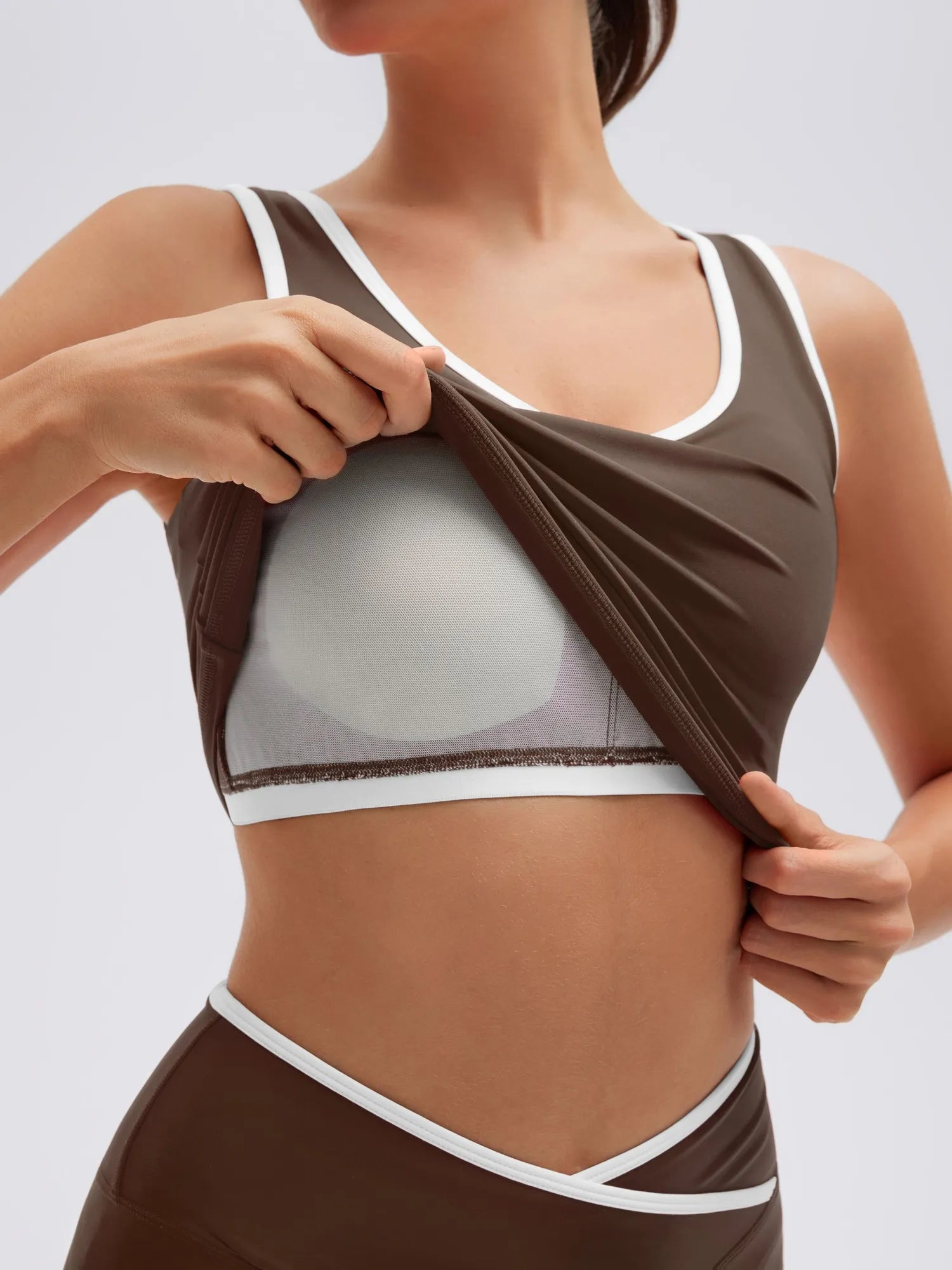 Waisted Tummy Control 2 Piece Workout Sets