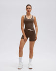 Waisted Tummy Control 2 Piece Workout Sets