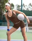 Waisted Tummy Control 2 Piece Workout Sets