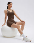 Waisted Tummy Control 2 Piece Workout Sets