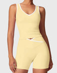 Waisted Tummy Control 2 Piece Workout Sets