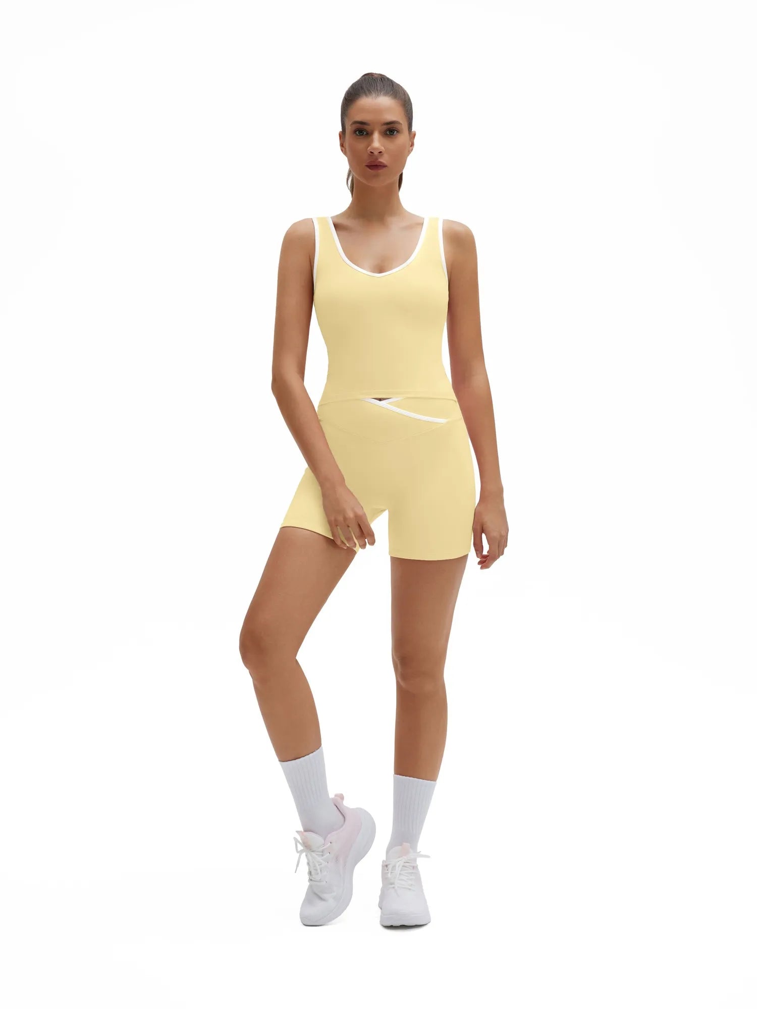 Waisted Tummy Control 2 Piece Workout Sets