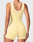 Waisted Tummy Control 2 Piece Workout Sets