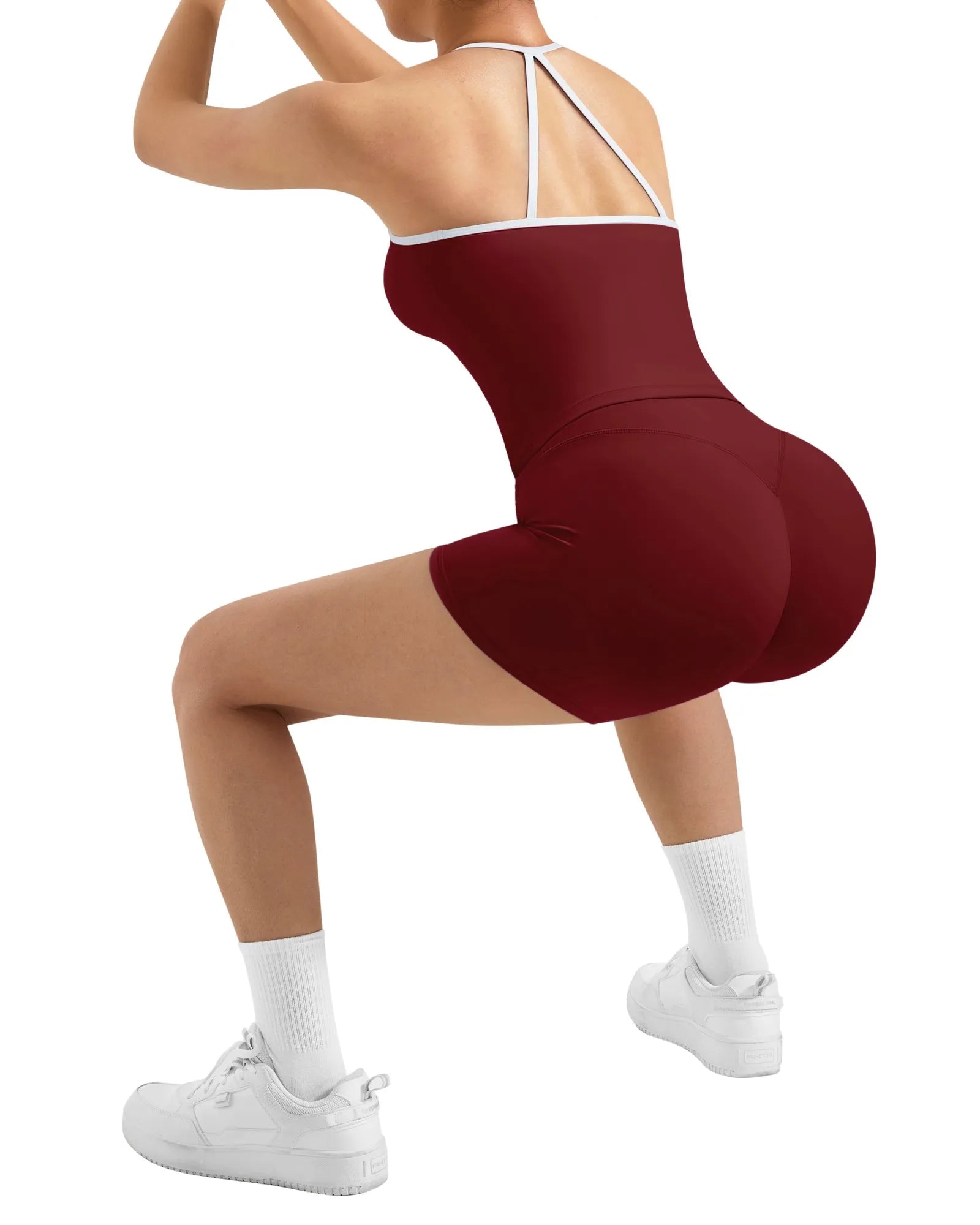 Halter Tank Top Workout Set