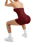 Halter Tank Top Workout Set
