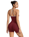Halter Tank Top Workout Set