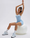 Halter Tank Top Workout Set