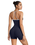 Halter Tank Top Workout Set