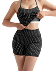 Halter Tank Top Workout Set