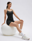 Halter Tank Top Workout Set