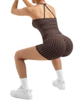 Halter Tank Top Workout Set