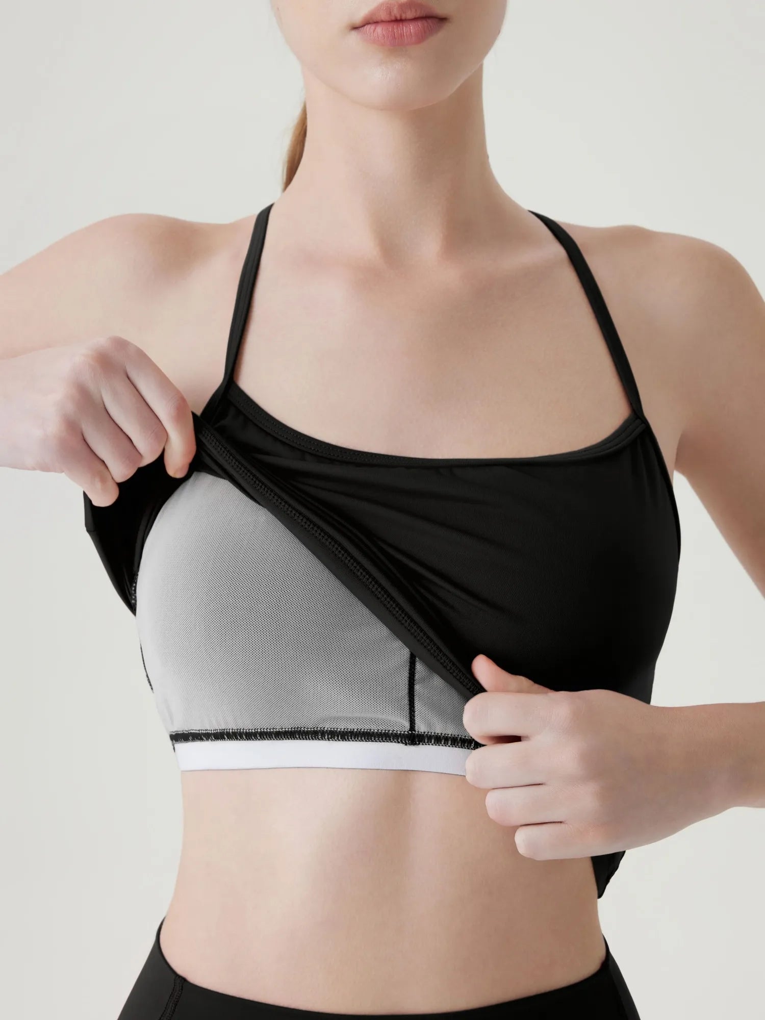 Racerback Sports Bra 2 Piece Workout Sets-SUUKSESS-SUUKSESS