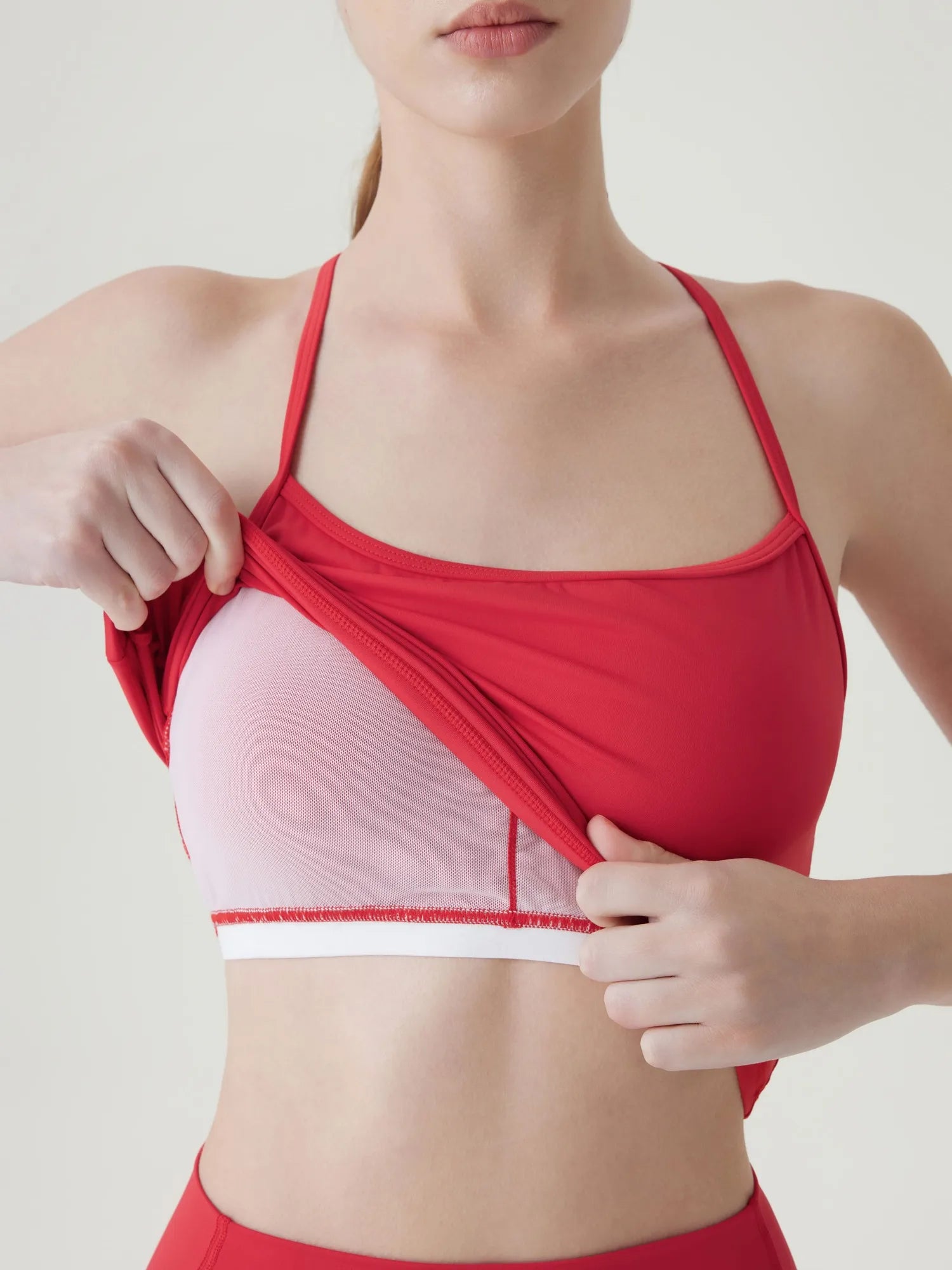 Racerback Sports Bra 2 Piece Workout Sets-SUUKSESS-SUUKSESS