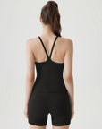 V Back Padded Sports Workout Sets-SUUKSESS-SUUKSESS