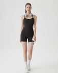 V Back Padded Sports Workout Sets-SUUKSESS-SUUKSESS