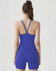 V Back Padded Sports Workout Sets-SUUKSESS-SUUKSESS