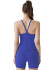V Back Padded Sports Workout Sets-SUUKSESS-SUUKSESS