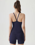 V Back Padded Sports Workout Sets-SUUKSESS-SUUKSESS