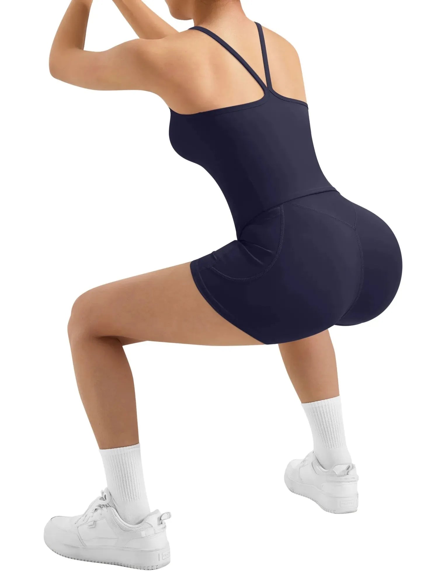 V Back Padded Sports Workout Sets-SUUKSESS-SUUKSESS