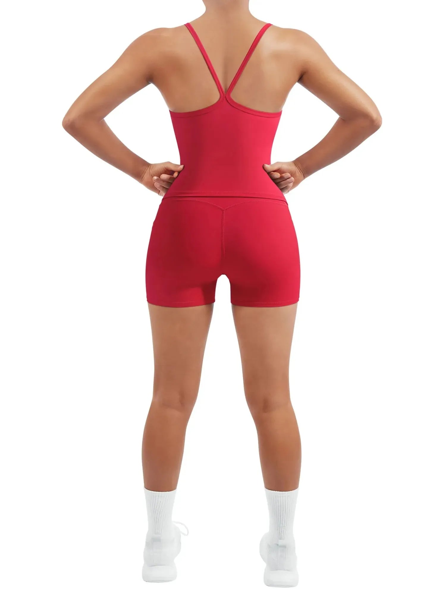 V Back Padded Sports Workout Sets-SUUKSESS-SUUKSESS