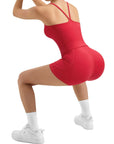 V Back Padded Sports Workout Sets-SUUKSESS-SUUKSESS