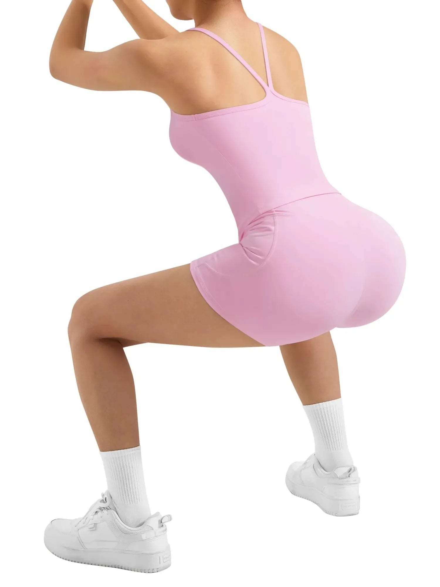 V Back Padded Sports Workout Sets-SUUKSESS-SUUKSESS