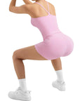 V Back Padded Sports Workout Sets-SUUKSESS-SUUKSESS