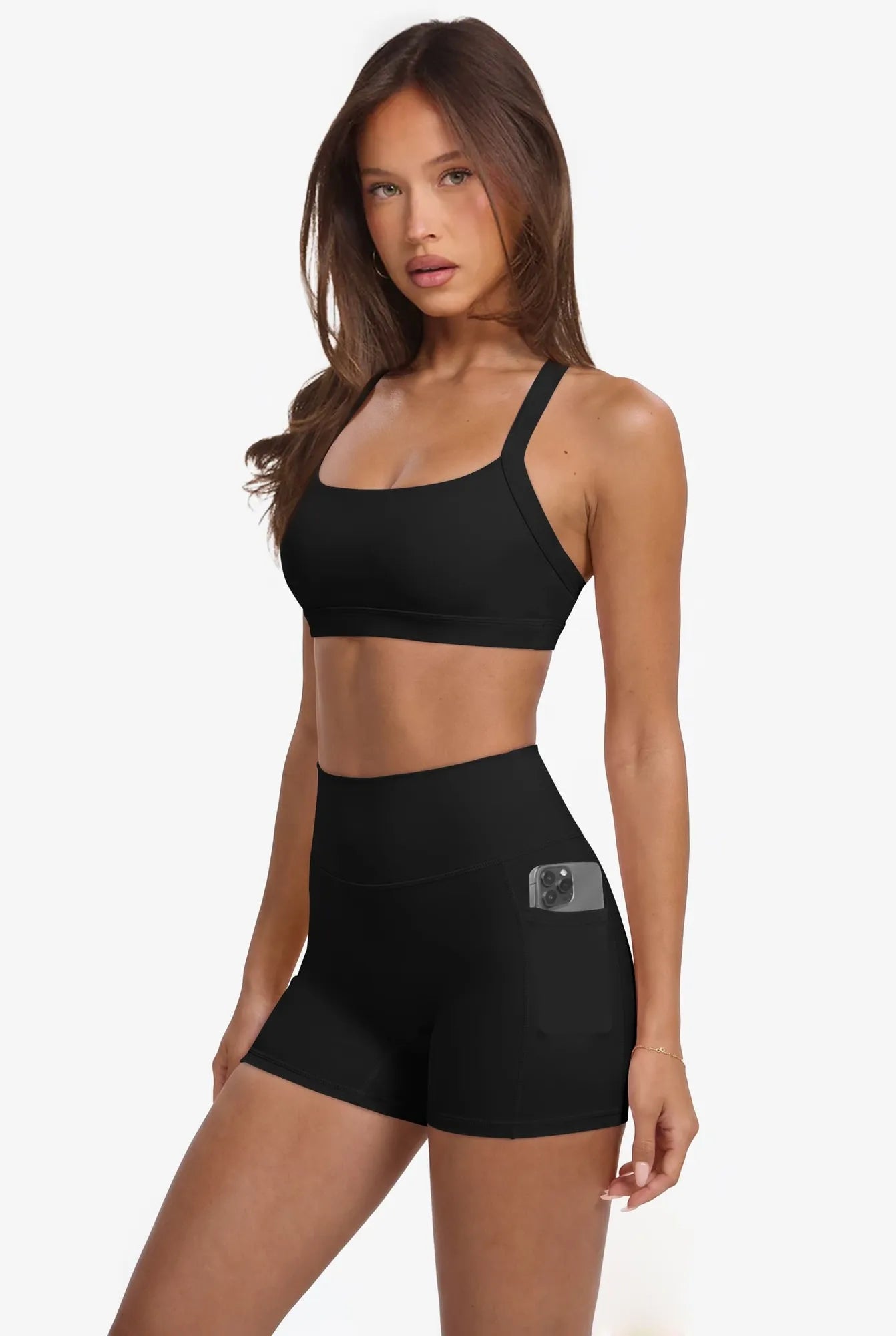 Padded Sports Bra 2 Piece Workout Sets-SUUKSESS-SUUKSESS