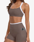 Padded Sports Bra 2 Piece Workout Sets-SUUKSESS-SUUKSESS