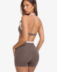 Padded Sports Bra 2 Piece Workout Sets-SUUKSESS-SUUKSESS