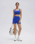 Backless Bra Yoga Crop Workout Set-SUUKSESS-Blue-XS-SUUKSESS