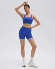 Backless Bra Yoga Crop Workout Set-SUUKSESS-SUUKSESS