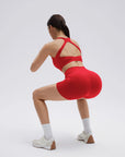Backless Bra Yoga Crop Workout Set-SUUKSESS-SUUKSESS