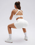 Backless Bra Yoga Crop Workout Set-SUUKSESS-SUUKSESS