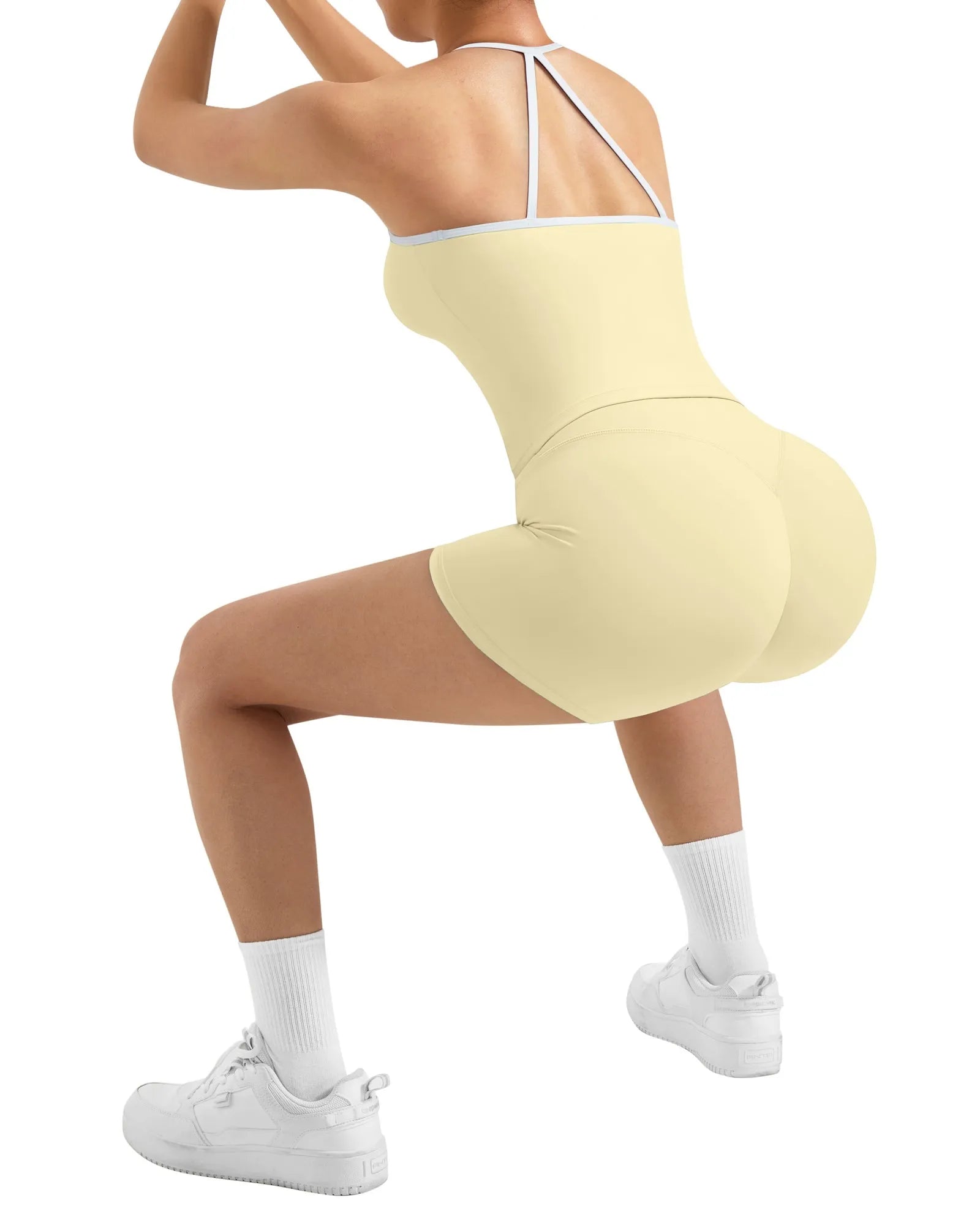 Halter Tank Top Workout Set