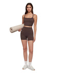 Padded Sports Bra Layered Workout Sets