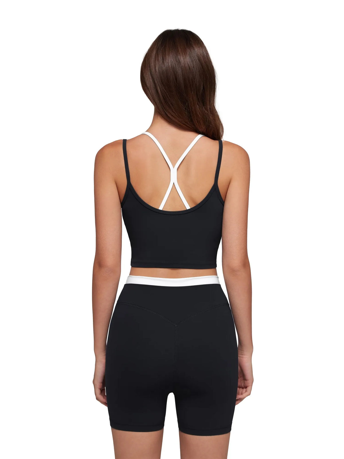 Padded Sports Bra Layered Workout Sets